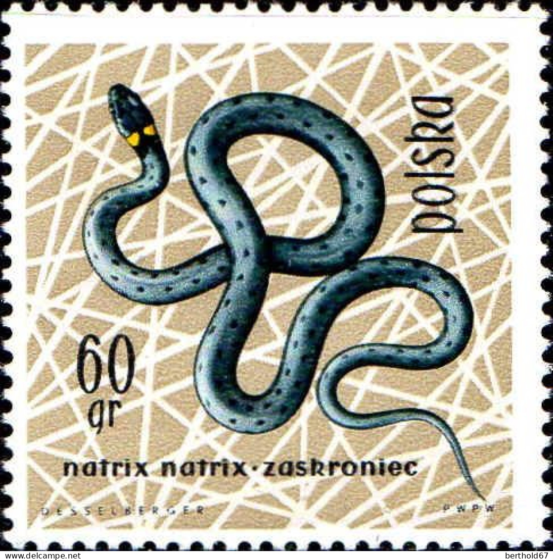 Pologne Poste N** Yv:1259/1270 Reptiles & Amphibiens - Nuovi