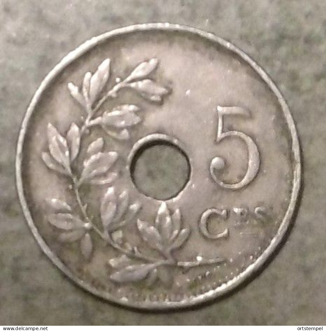 Belgique 5 Centimes 1922 (fr) - 5 Cent