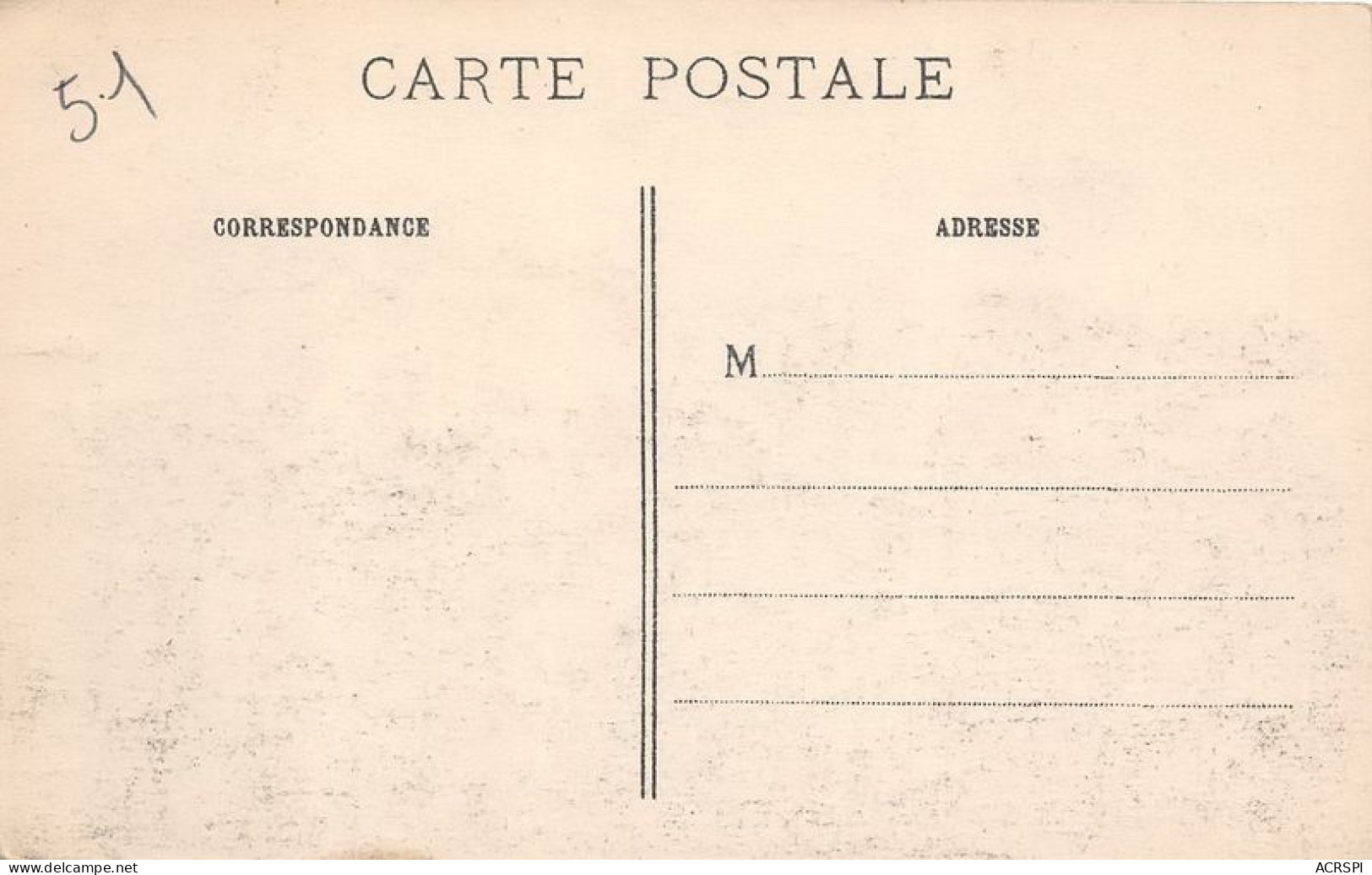 VILLE SUR TOURBE Situe Immediatement Au Front Ce Canton Est Detruit Restes De L Eglise 13(scan Recto-verso) MA1002 - Ville-sur-Tourbe