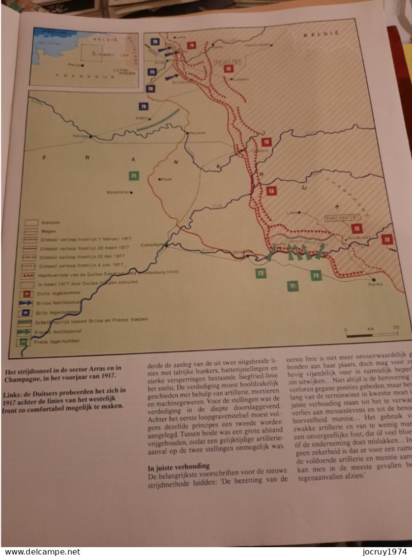 Tijdschrift 14-18 Nr 41 Wrikken Aan Het Westelijk Front - Olandesi
