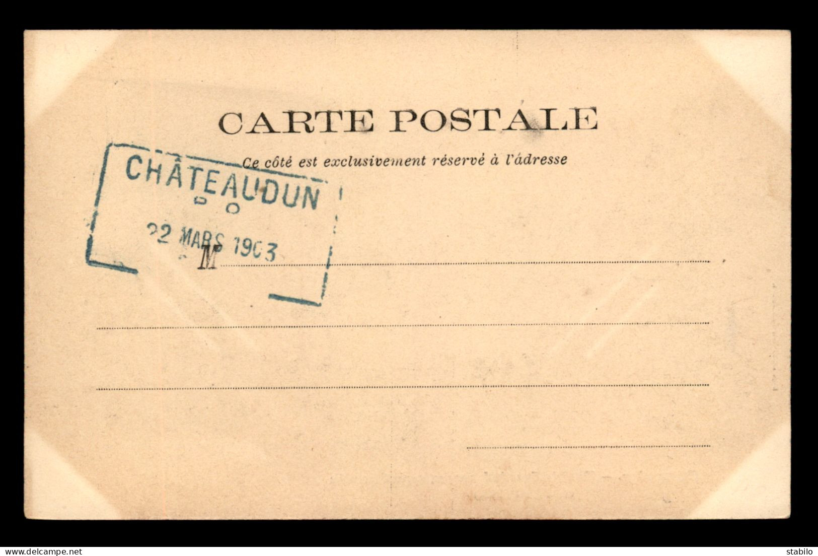 GUERRE DE 1870 - CHATEAUDUN (EURE-ET-LOIR) - HOTEL DU GRAND-MONARQUE APRES L'INCENDIE DU  18 OCTOBRE - Chateaudun