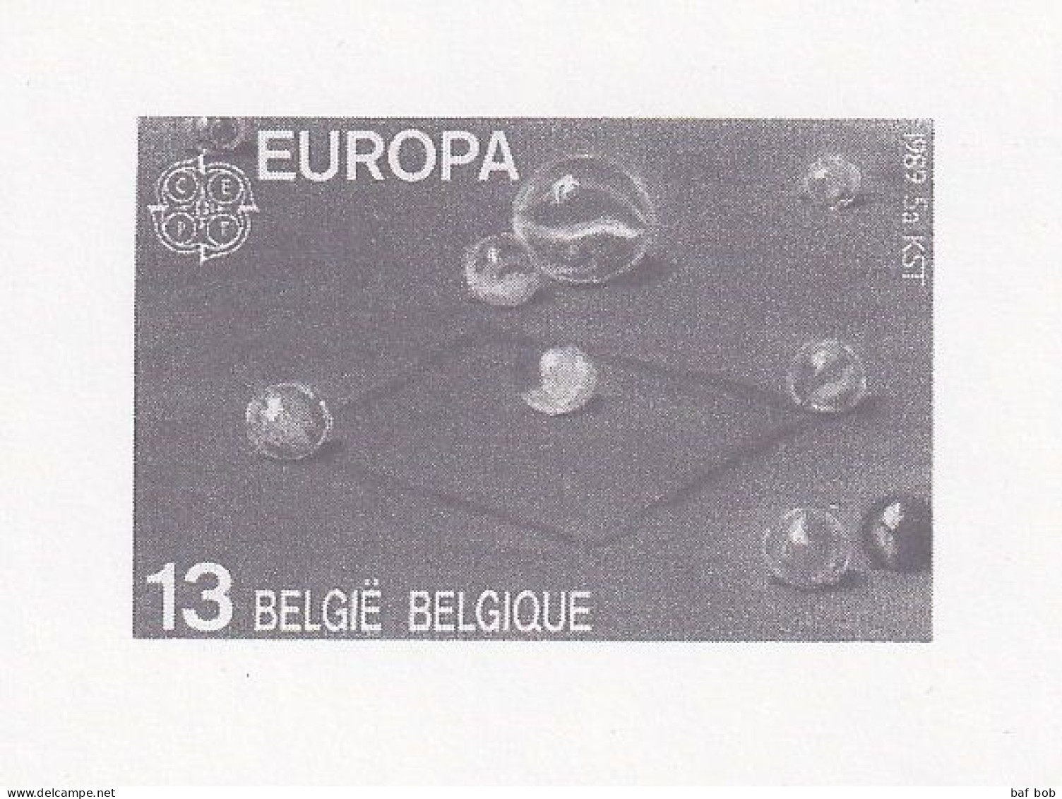 Europa CEPT 1989 ,  Zeldzaam , Slechts 70 Exemplaren Werden Gedrukt - Folletos Ministeriales [MV/FM]