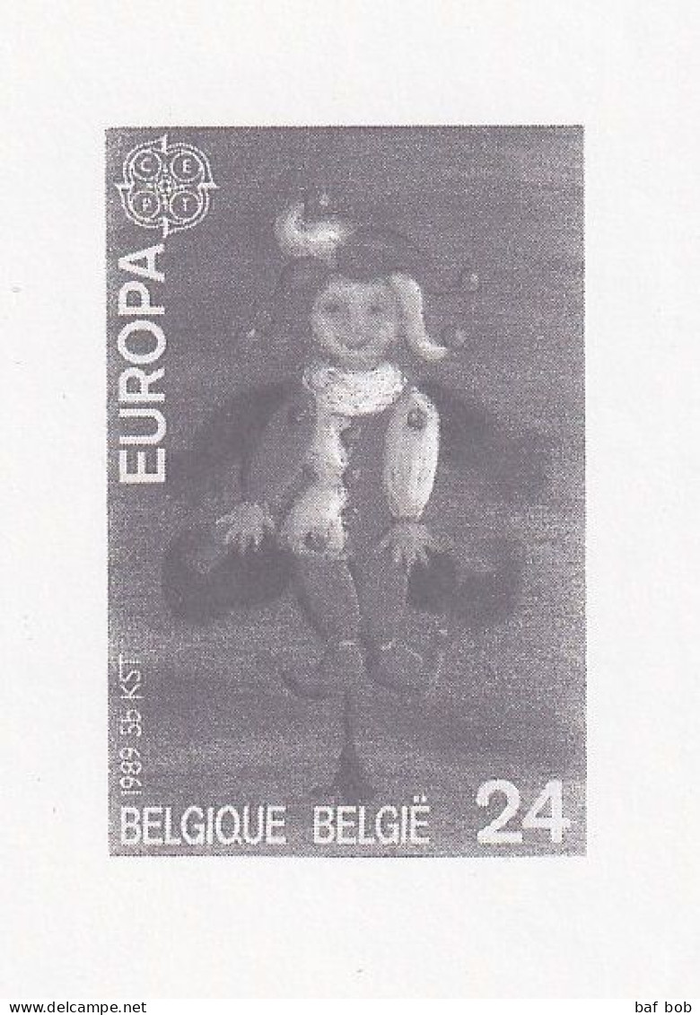 Europa CEPT 1989 ,  zeldzaam , slechts 70 exemplaren werden gedrukt
