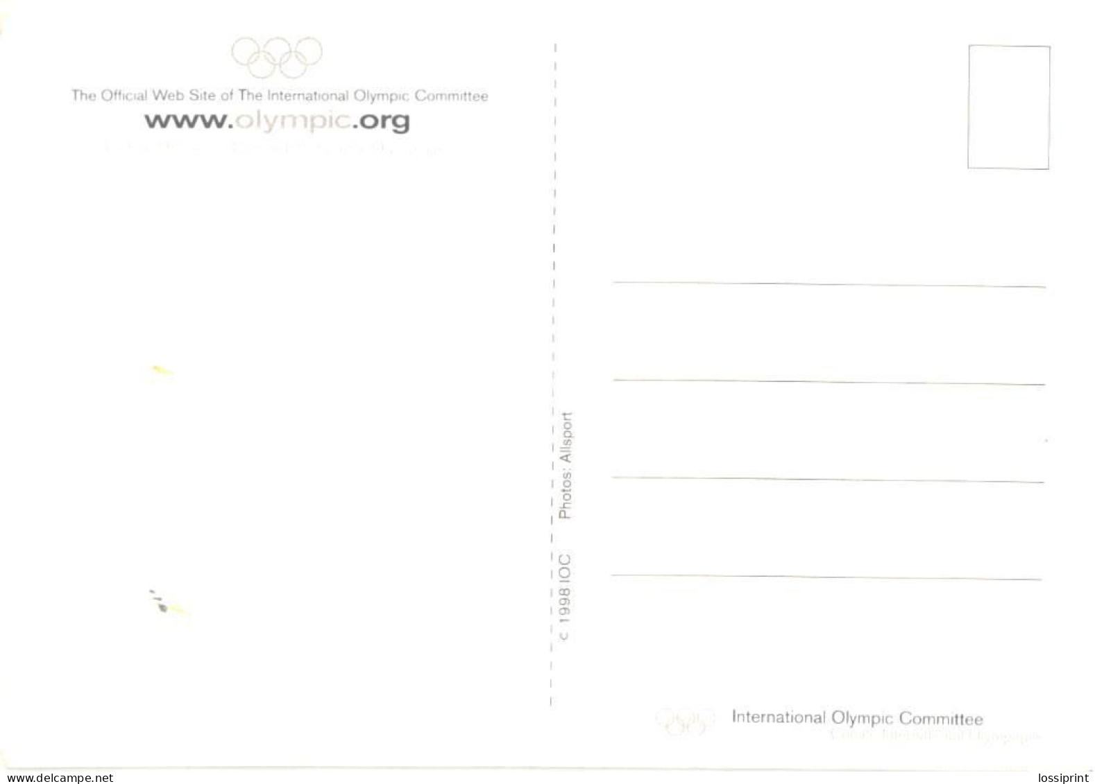 Advertising Card, Olympic Games - Juegos Olímpicos