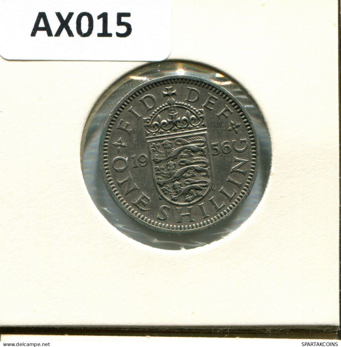 SHILLING 1956 UK GREAT BRITAIN Coin #AX015.U.A - I. 1 Shilling