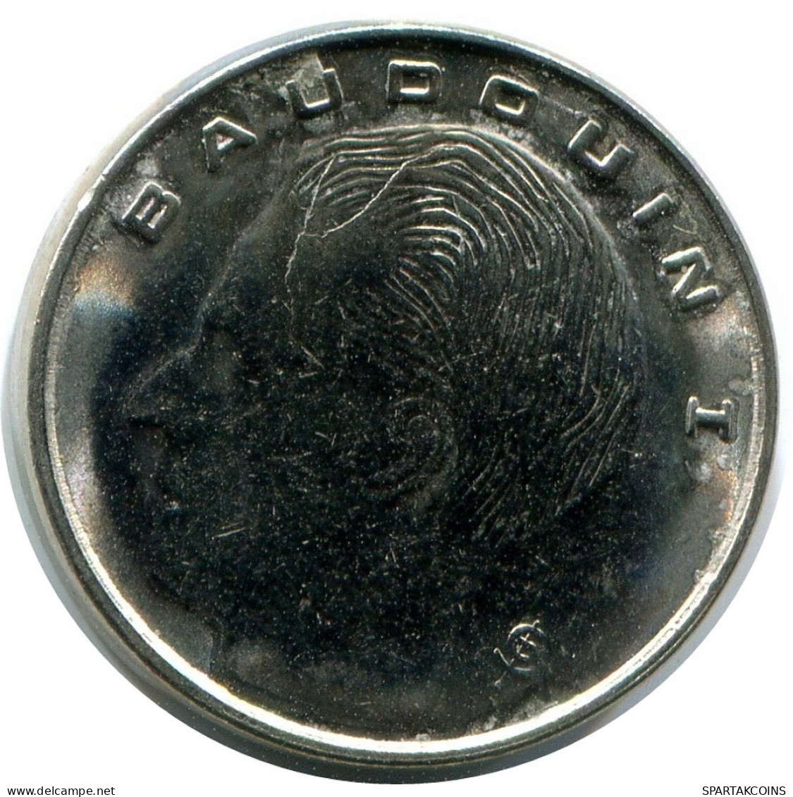 1 FRANC 1991 FRENCH Text BELGIUM Coin #AZ353.U.A - 1 Franc