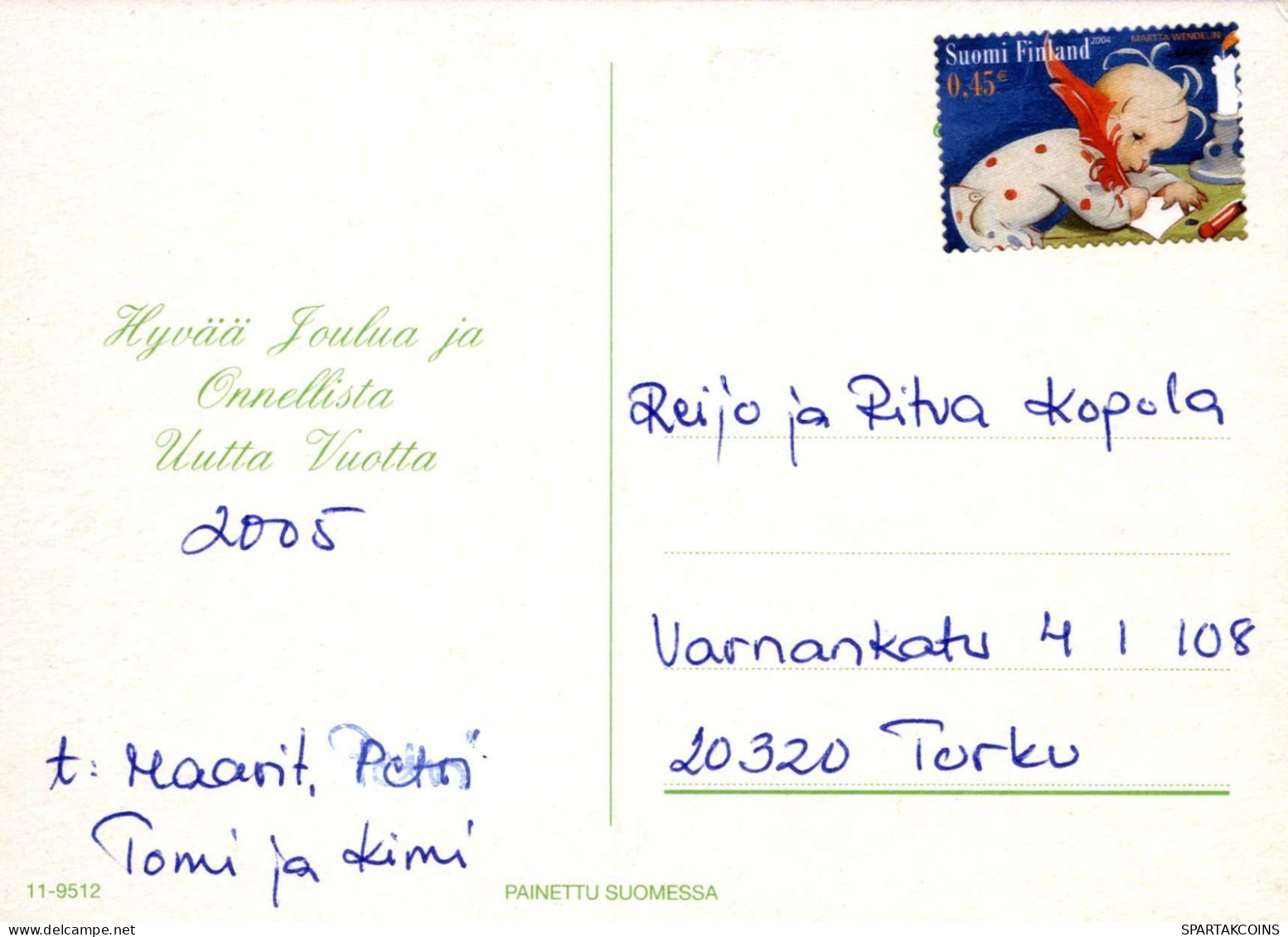 Bonne Année Noël ÉGLISE Vintage Carte Postale CPSM #PAY317.A - Anno Nuovo