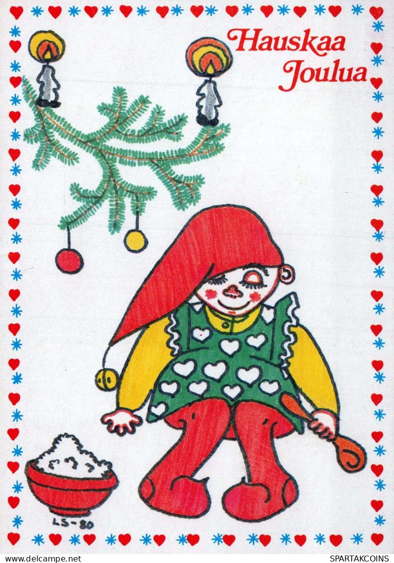 Buon Anno Natale BAMBINO Vintage Cartolina CPSM #PAY261.A - Neujahr