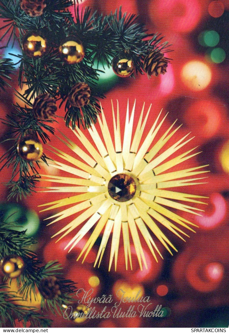 Feliz Año Navidad Vintage Tarjeta Postal CPSM #PAT326.A - New Year