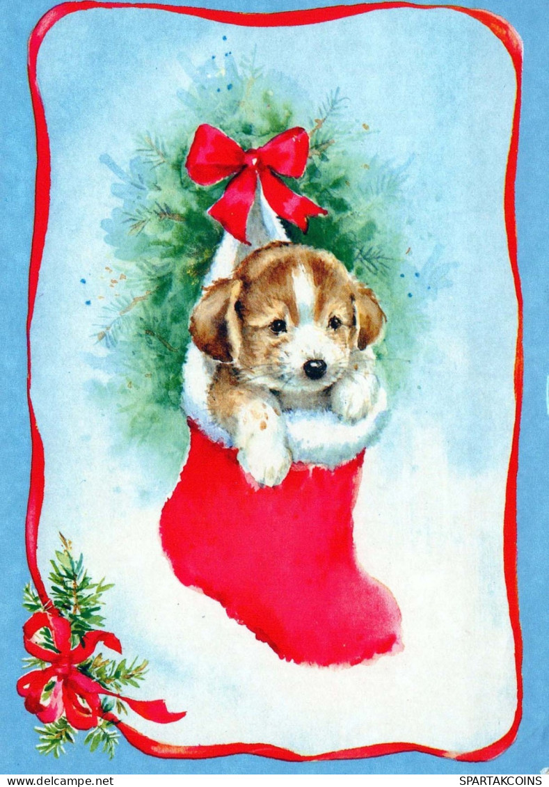 Feliz Año Navidad Vintage Tarjeta Postal CPSM #PBM500.A - Año Nuevo