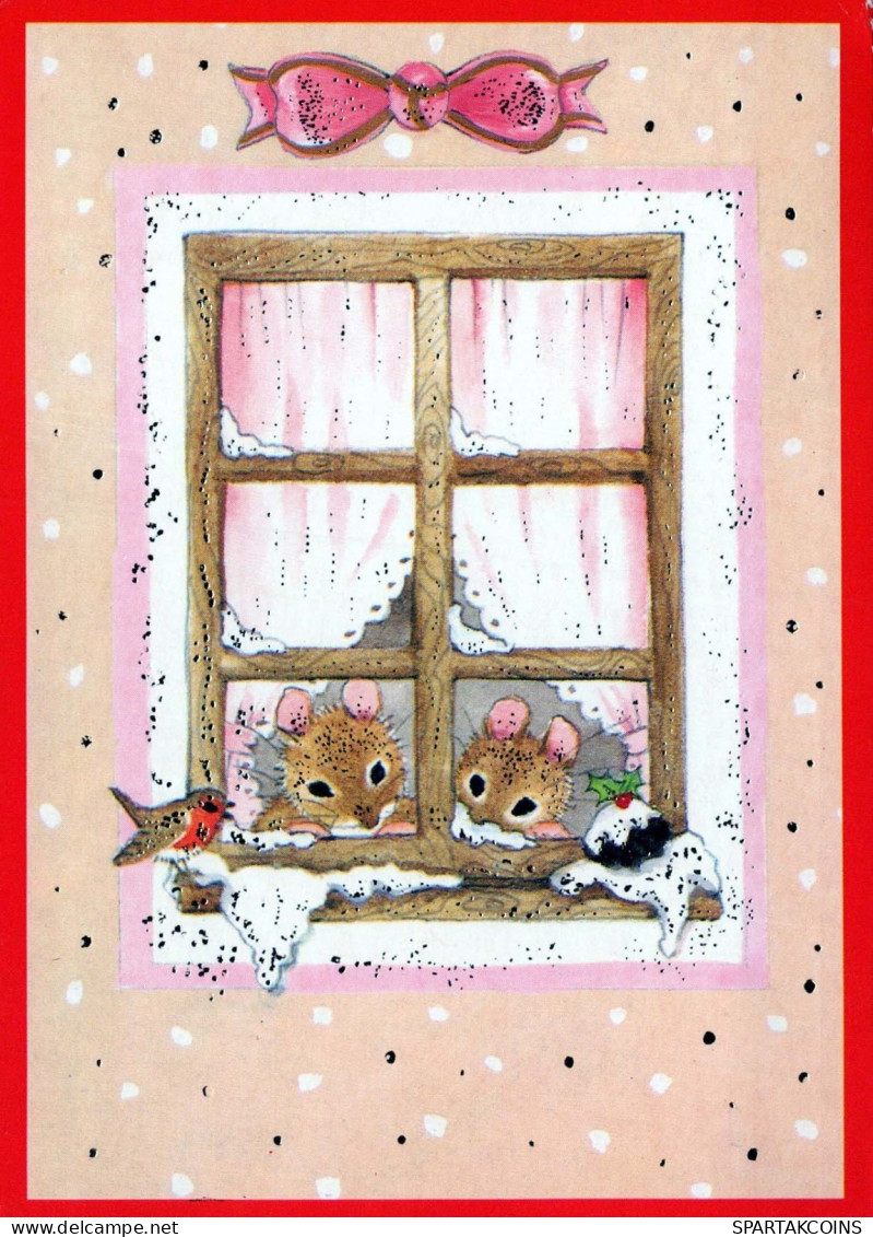 Feliz Año Navidad Vintage Tarjeta Postal CPSM #PBM495.A - Anno Nuovo