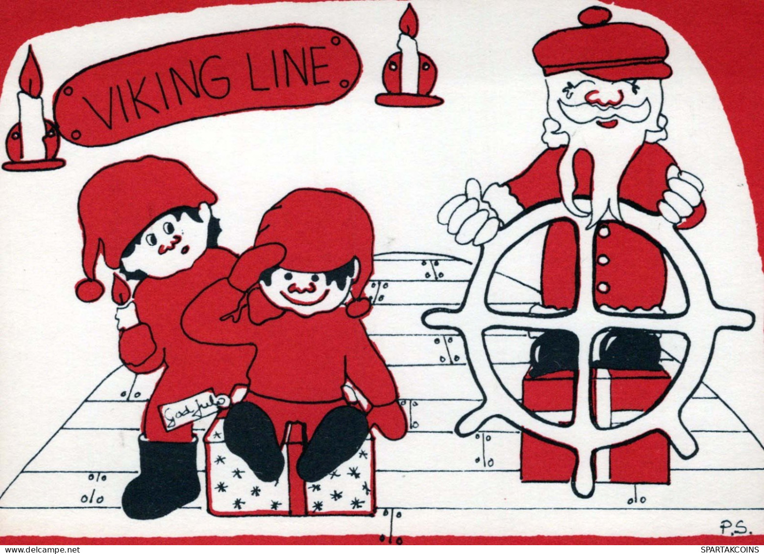 Bonne Année Noël ENFANTS Vintage Carte Postale CPSM #PBM287.A - New Year