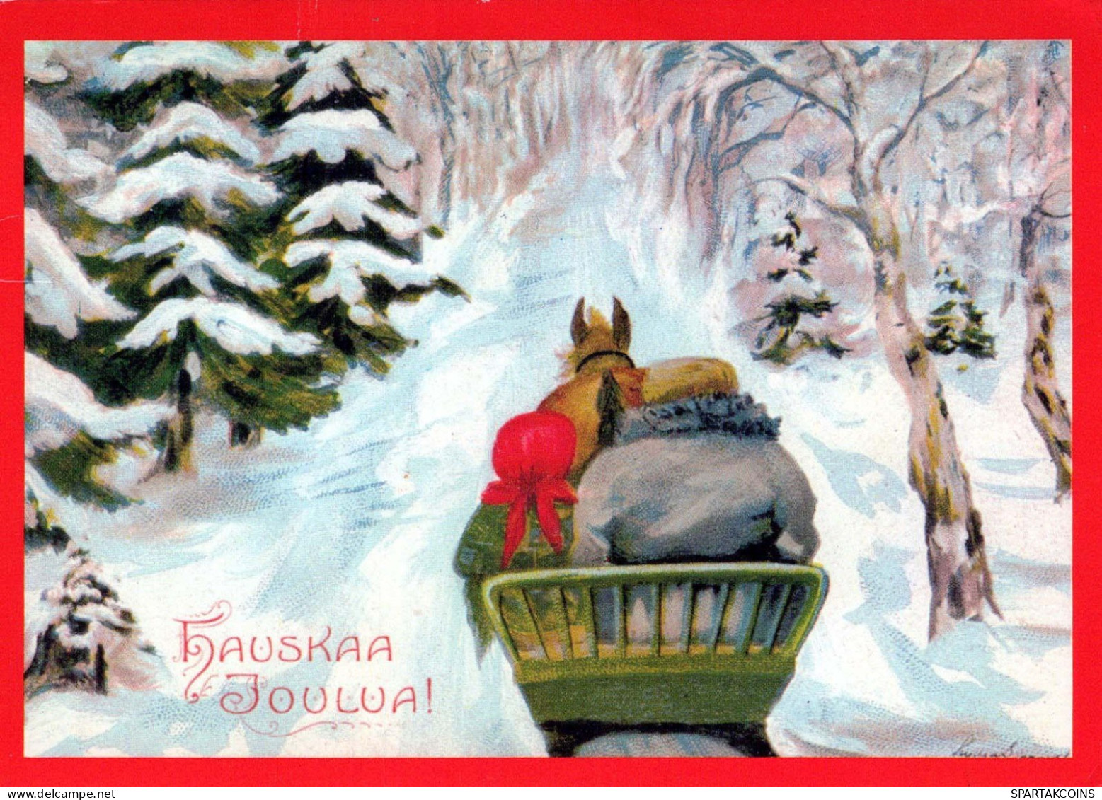 Feliz Año Navidad Vintage Tarjeta Postal CPSM #PBB133.A - Anno Nuovo