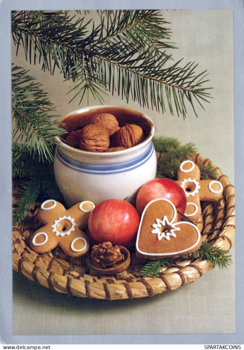 Feliz Año Navidad Vintage Tarjeta Postal CPSM #PBA842.A - Anno Nuovo