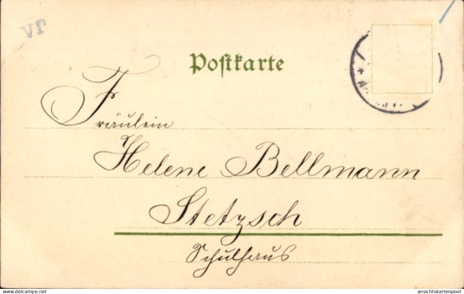 Lithographie Glückwunsch Neujahr, Jahreszahl 1901, Blumen, Schwalben - New Year