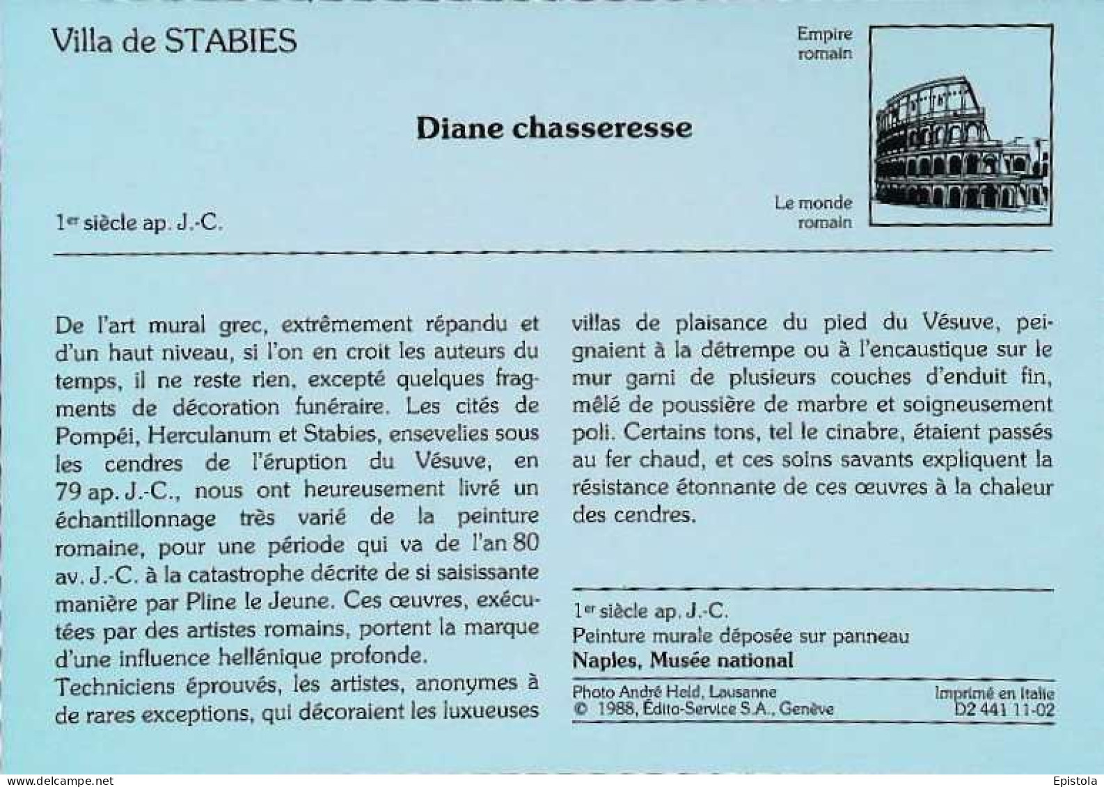 ►   Diane Chasseresse  Villa De Stabies - Andere & Zonder Classificatie