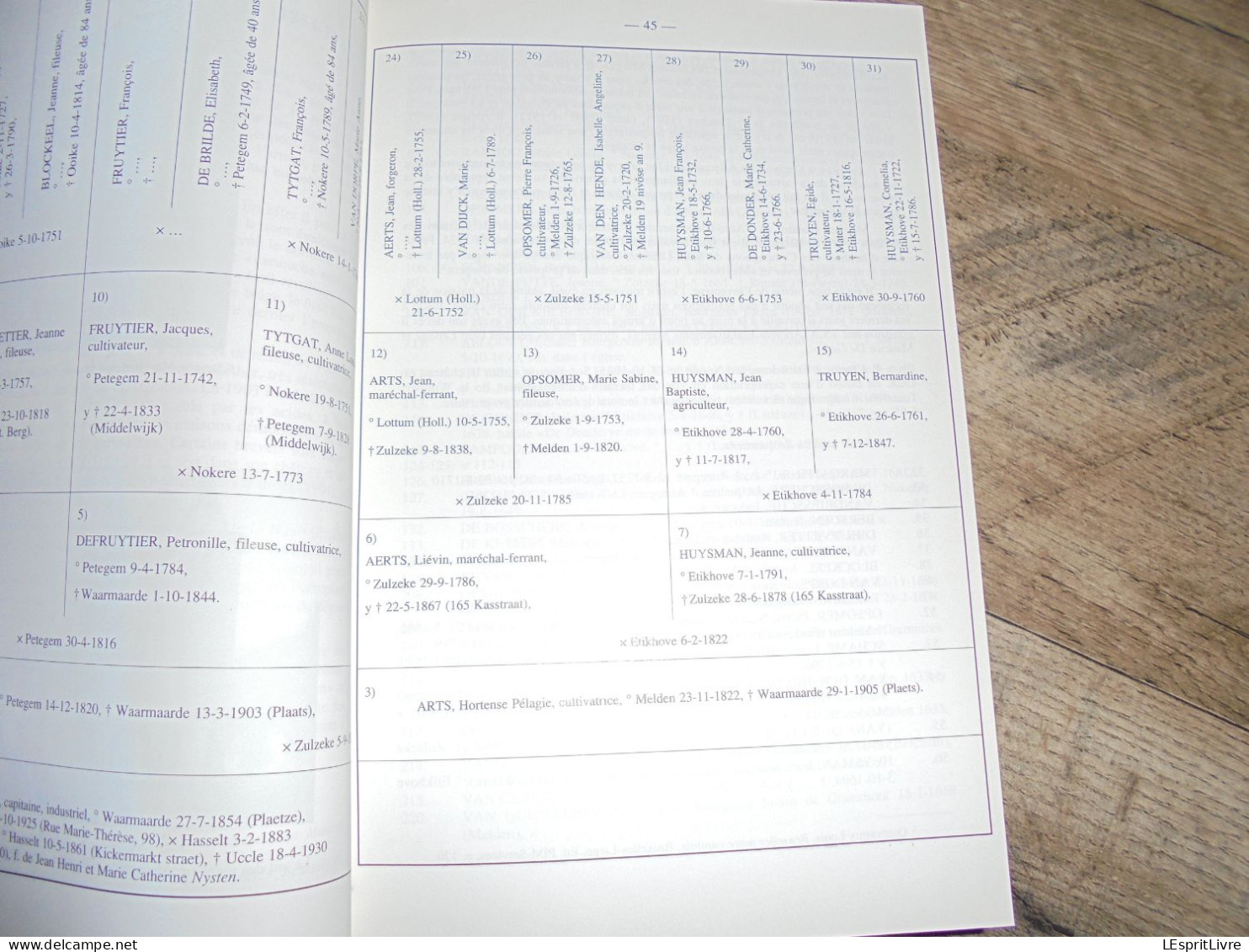 L' INTERMEDIAIRE DES GENEALOGISTES Reliure 1995 1996 Généalogie Régionalisme Héraldique De Marbaix Silly Famille Souche - Geschiedenis