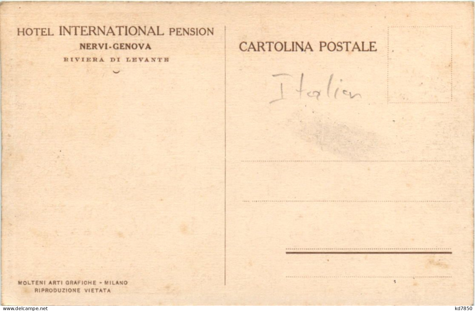 Nervi Genova - Hotel Pension International - Genova (Genua)