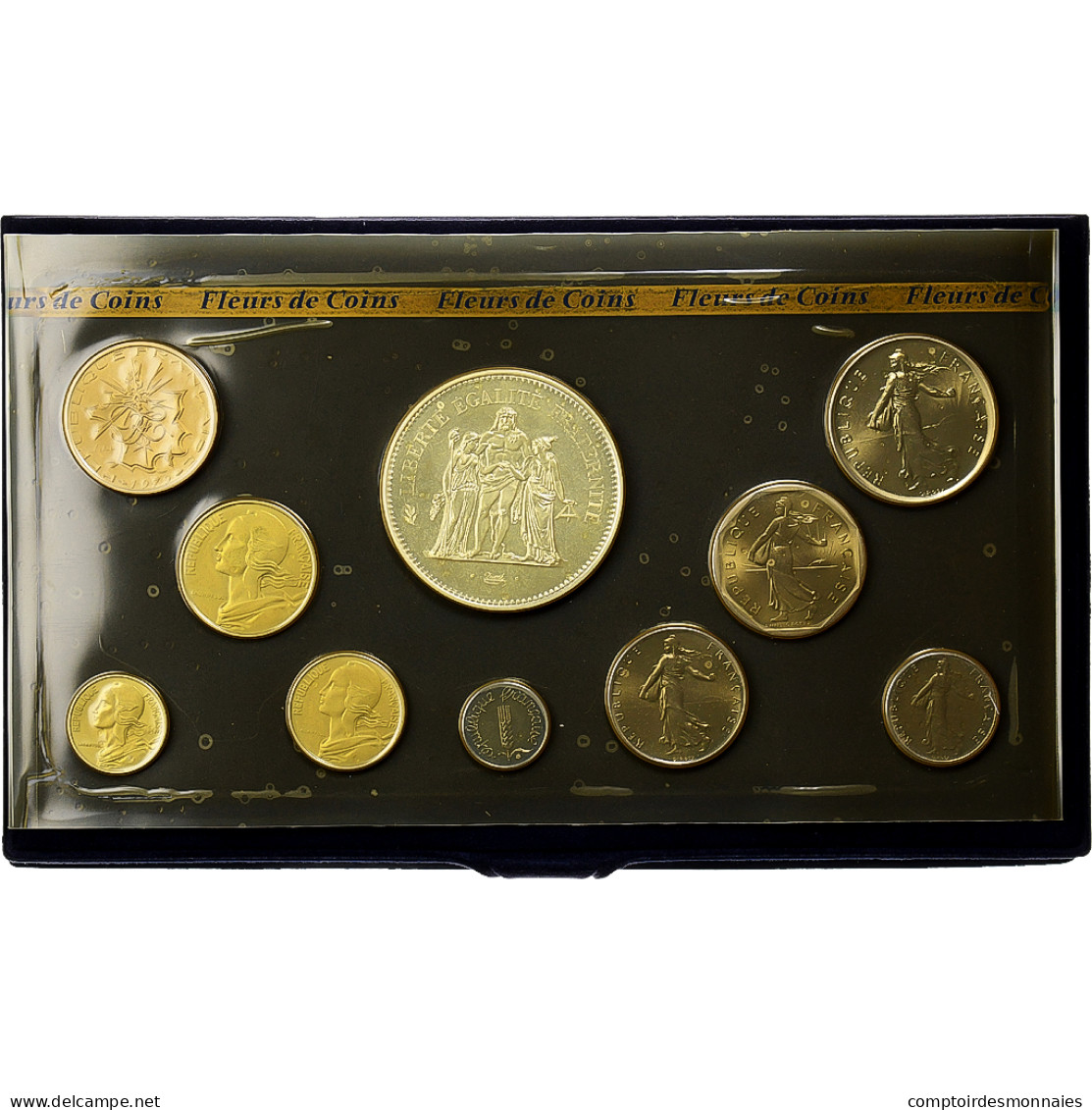 France, Coffret 1 C. à 50 Frs., 1979, MDP, Série FDC, FDC - Other & Unclassified