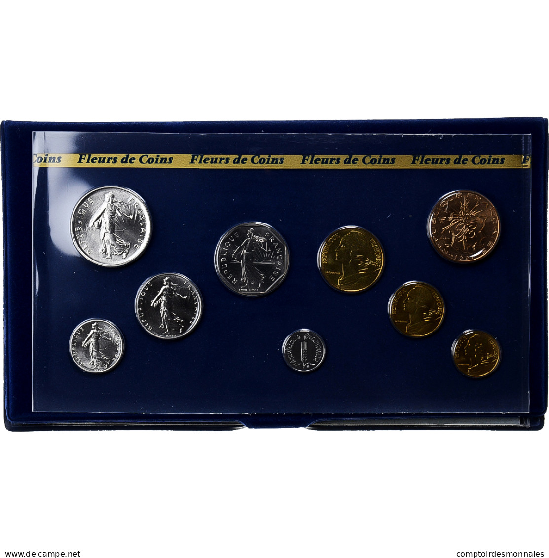 France, Coffret 1 C. à 10 Frs., 1981, MDP, Série FDC, FDC - Other & Unclassified