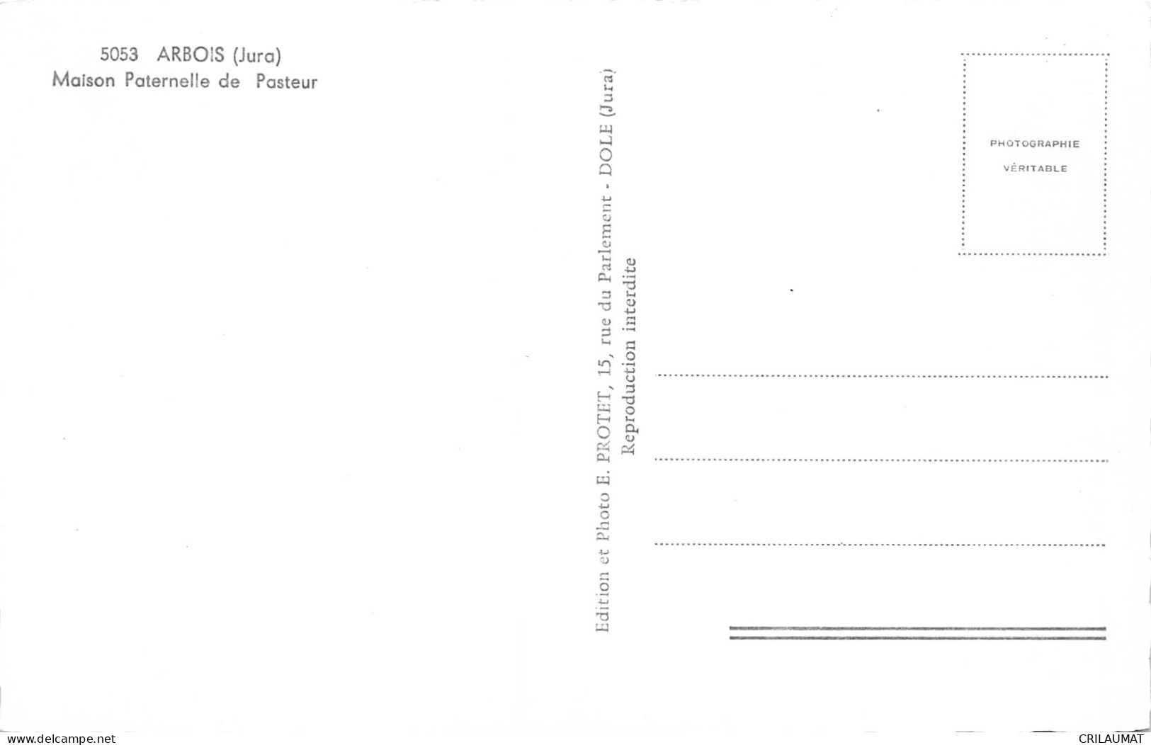 39-ARBOIS-N°LP5010-A/0087 - Arbois