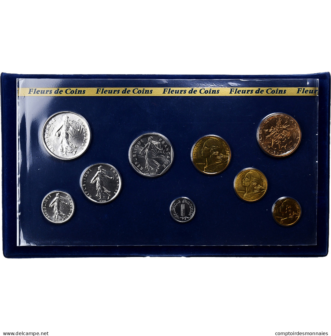 France, Coffret 1 C. à 10 Frs., 1981, MDP, Série FDC, FDC - Otros & Sin Clasificación