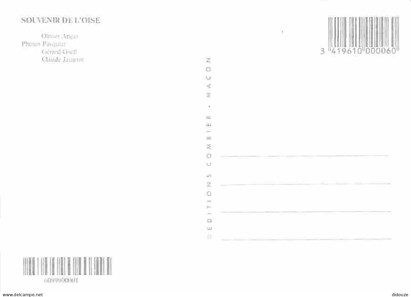 60 - Oise - Multivues - Chateaux - Carte Neuve - CPM - Voir Scans Recto-Verso - Sonstige & Ohne Zuordnung