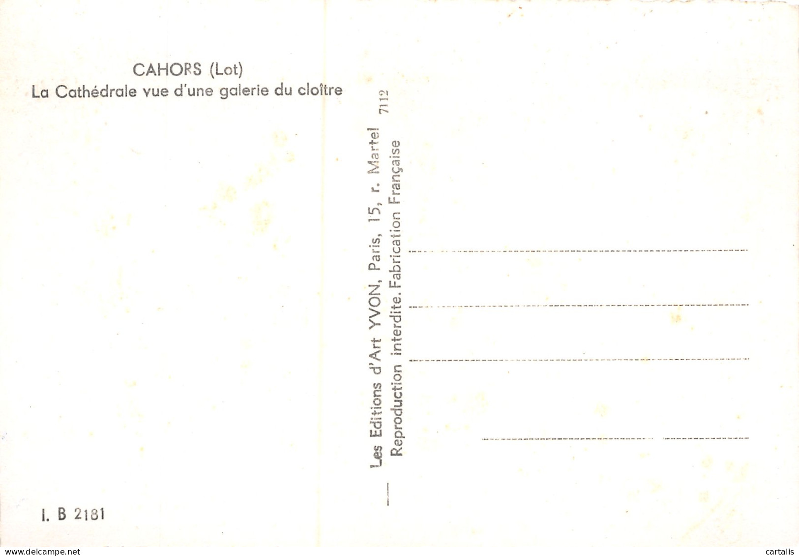 46-CAHORS-N°3754-C/0187 - Cahors