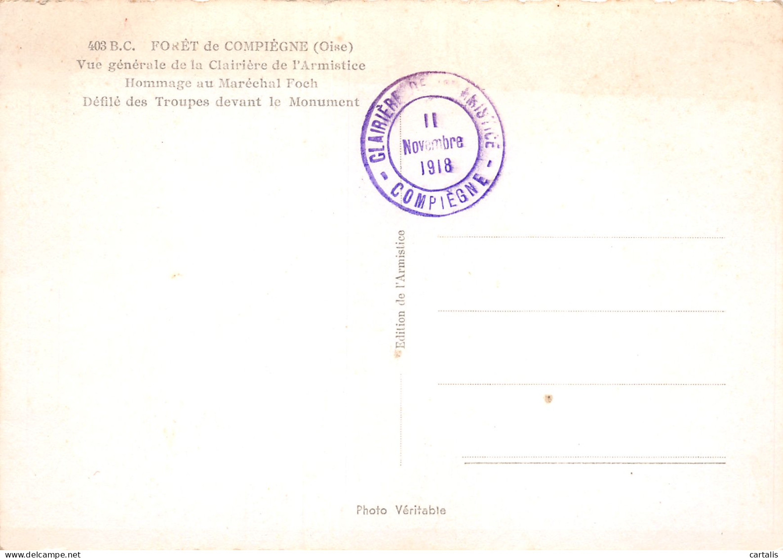 60-FORET DE COMPIEGNE-N°3756-D/0013 - Altri & Non Classificati