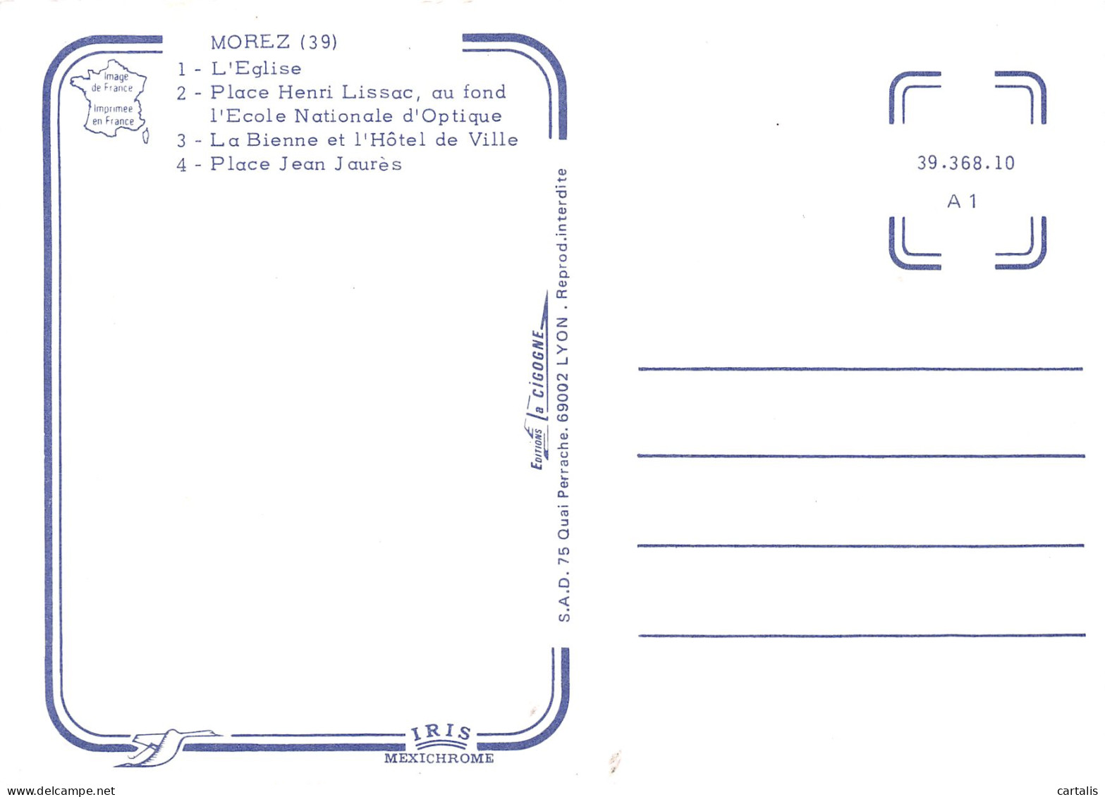 39-MOREZ-N°3762-A/0289 - Morez