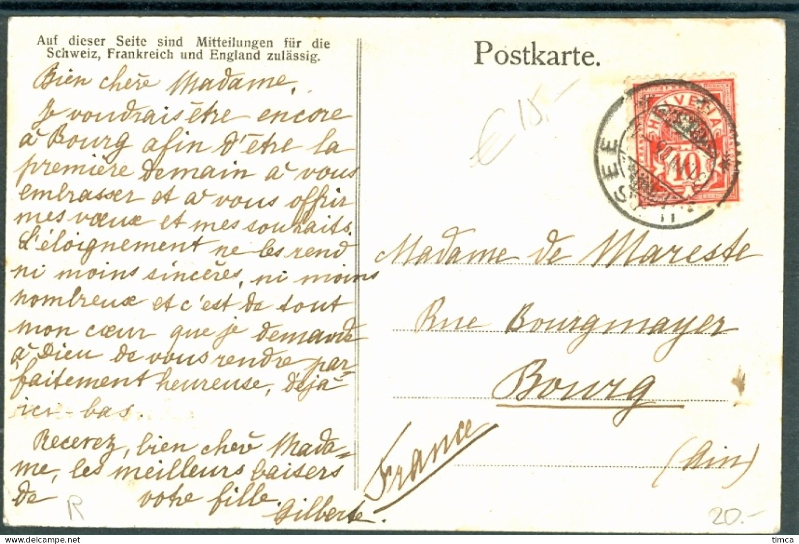 14559 Sursee - 4 Vues : Schulhaus-Centralstrasse  - Otros & Sin Clasificación