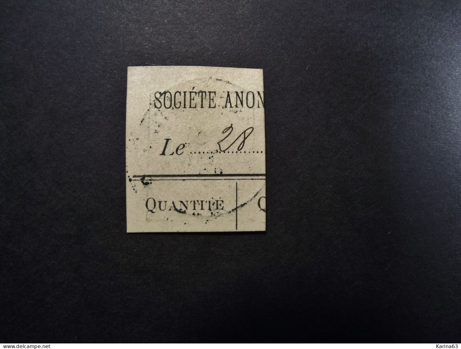 België - Belgique  1884 - OPB/COB ° 45 -  Liggende Leeuw -  Obl.  Forchies  Sur Fragment 1883 - 1869-1888 Leone Coricato