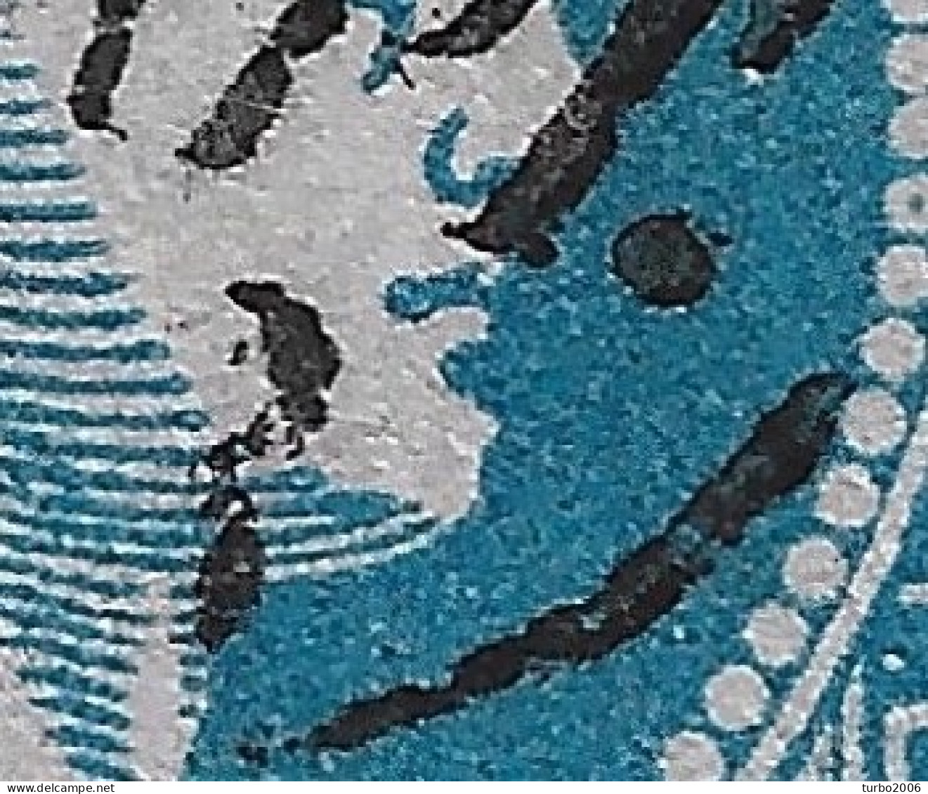 GREECE  Plateflaw 20F14 In1867-69 Large Hermes Head Cleaned Plates 20 L Sky Blue To Blue (shades) Vl. 39 A / H 27 A - Oblitérés