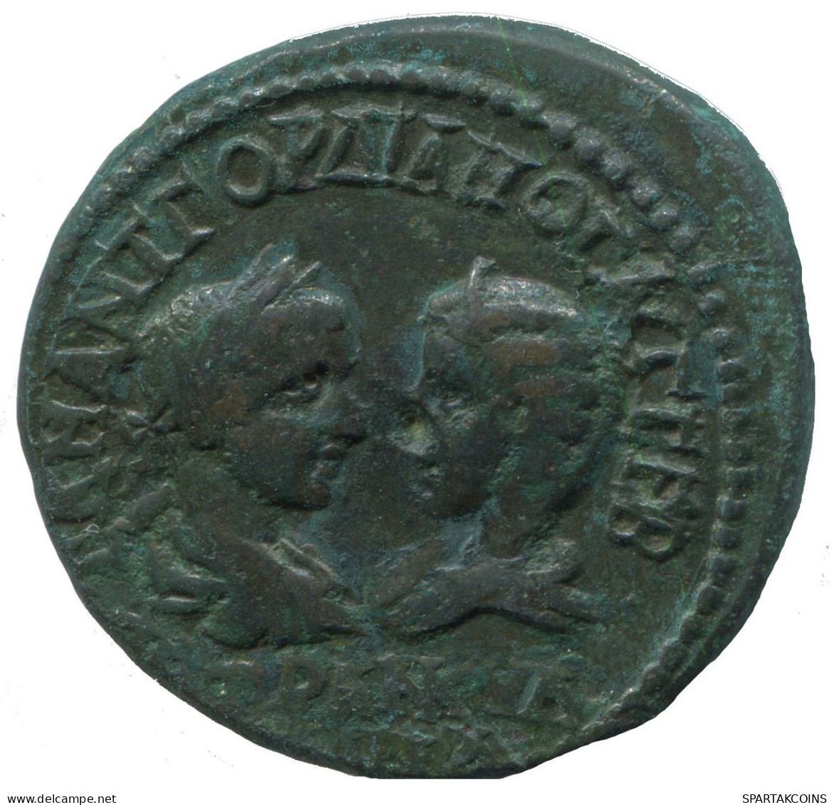 GORDIAN III & TRANQUILLINA OYΛΠAINΩN AΓXIAΛE/ΩN 11.5g/28mm #NNN2074.102.E.A - Provincie