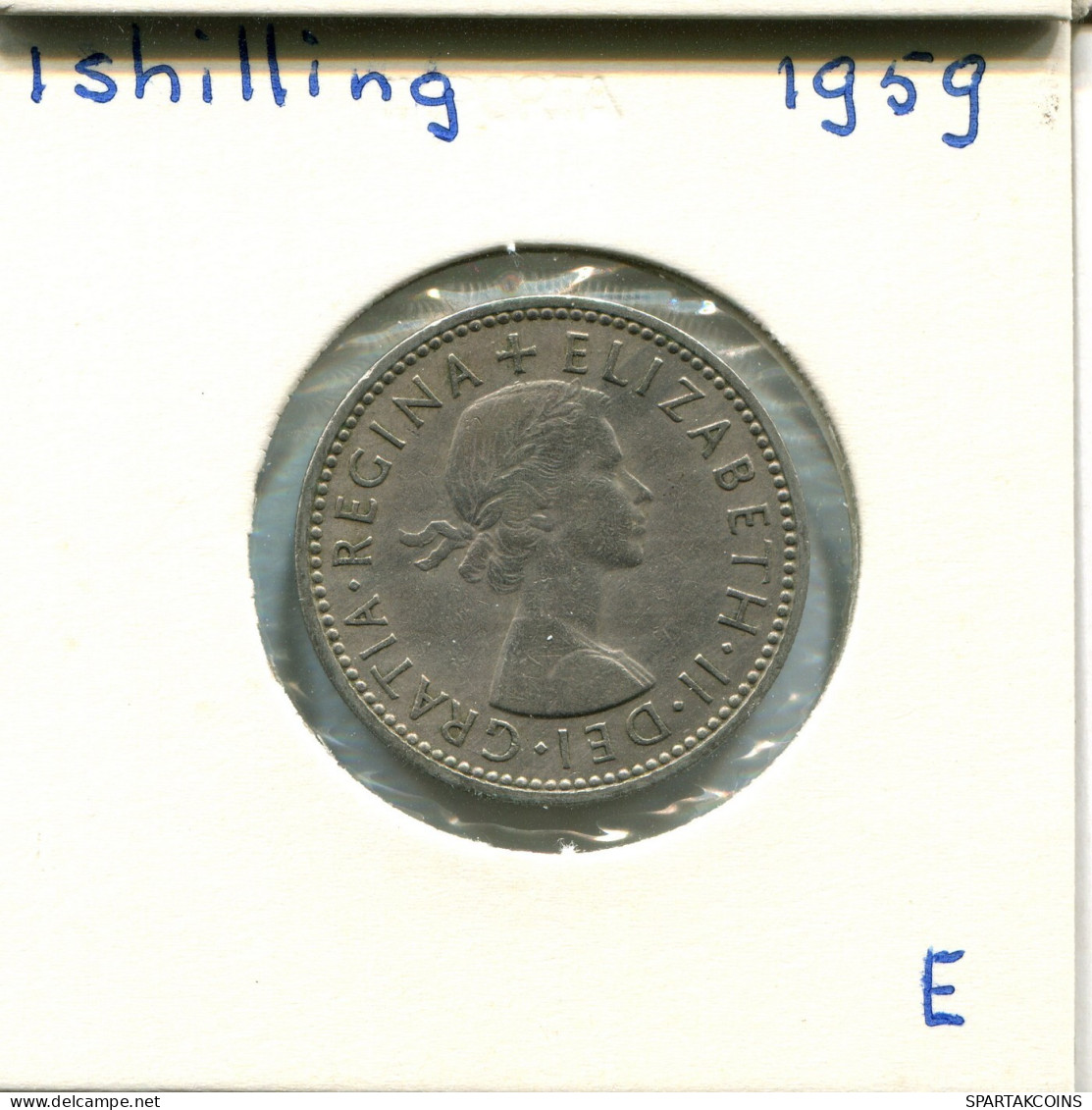 SHILLING 1959 UK GBAN BRETAÑA GREAT BRITAIN Moneda #AX016.E.A - I. 1 Shilling