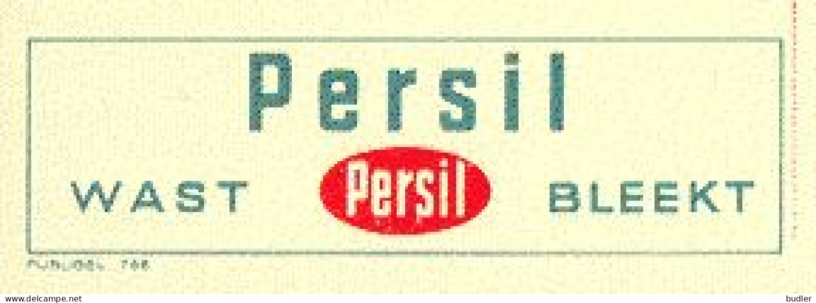 PUBLIBEL 786.M** : ( PERSIL ) : WASPRODUCT, LESSIVE,WASHING-POWDER,LINNEN,LINGE,LINEN, - Publibels