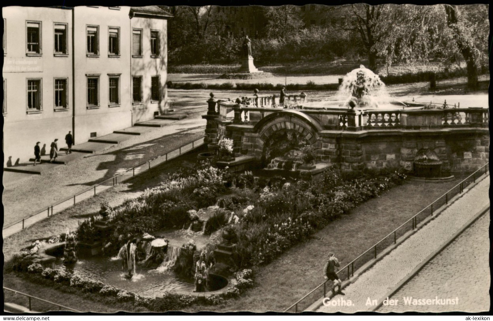 Ansichtskarte Gotha An Der Wasserkunst Zur DDR-Zeit 1961 - Gotha