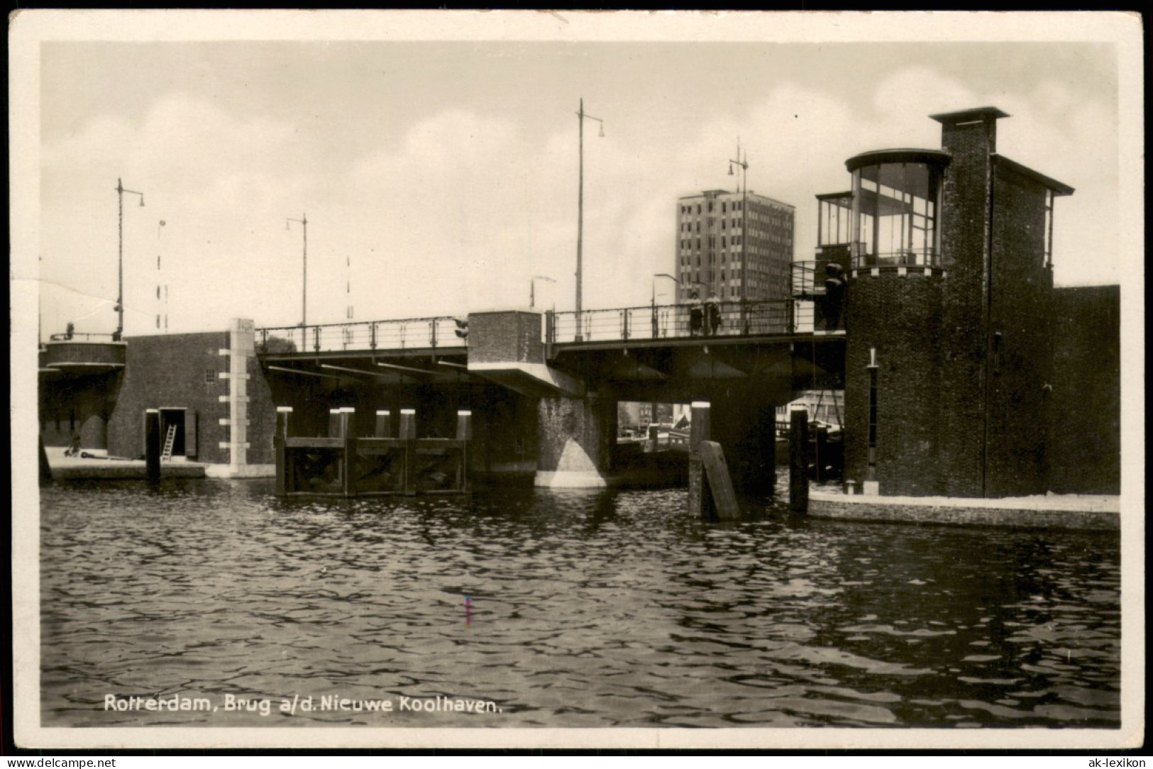 Postkaart Rotterdam Rotterdam Brug A/d. Nieuwe Koolhaven 1940 - Rotterdam