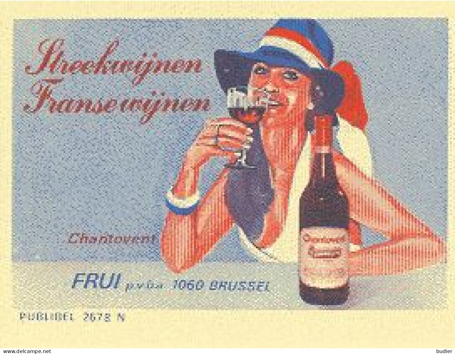 PUBLIBEL 2678**: (STREEKWIJNEN : CHANTOVENT) : WIJN,VIN,WINE, - Publibels