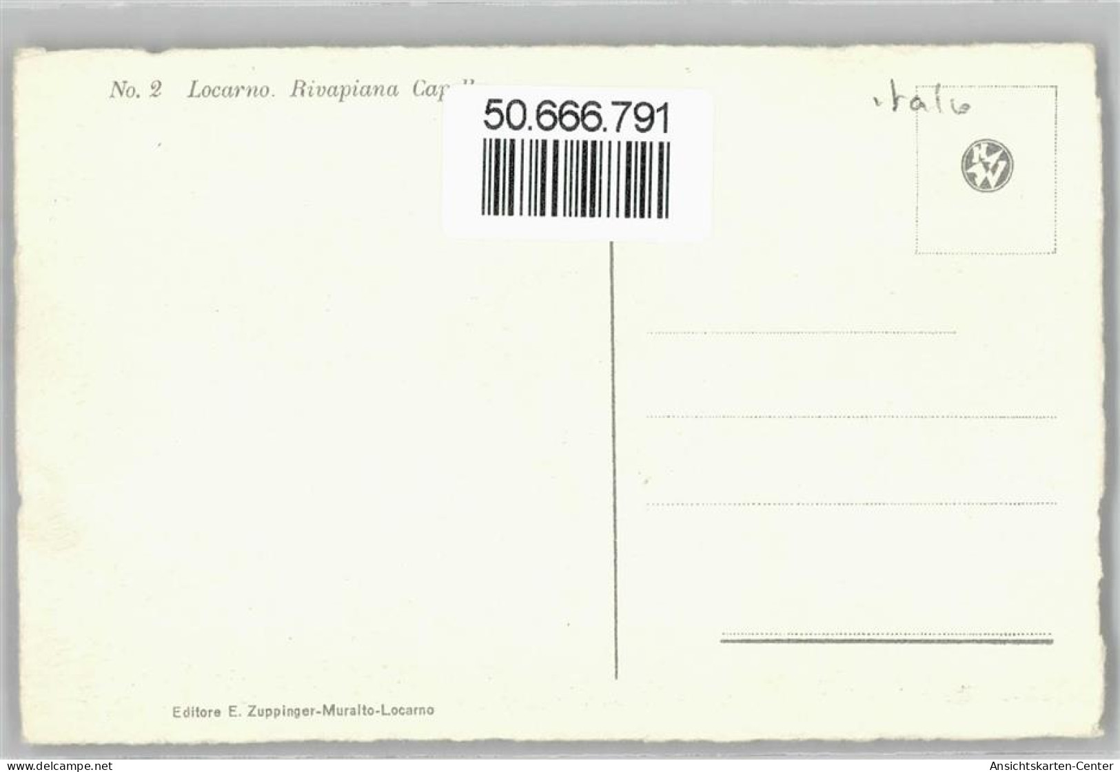 50666791 - Locarno Cardada - Altri & Non Classificati