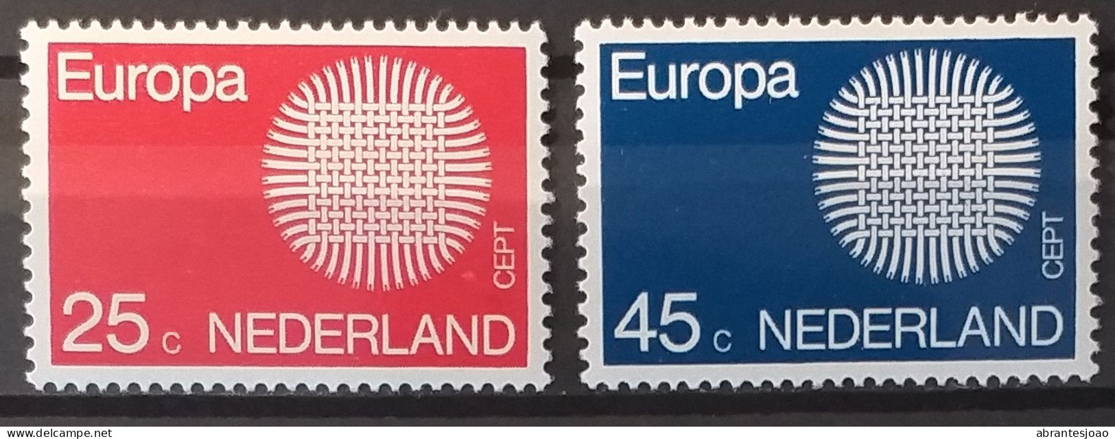 1968 - Netherlands - Europa CEPT + 1969 + 1970 - 6 Stamps - Nuovi