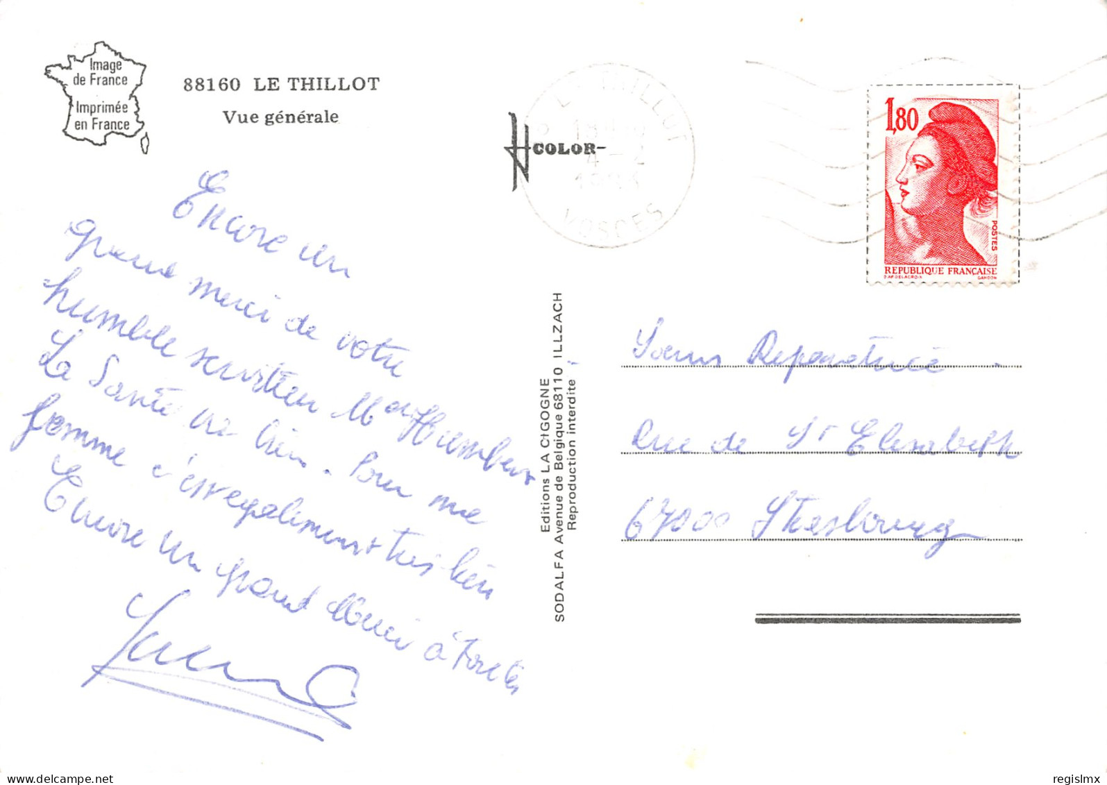 88-LE THILLOT-N°3411-D/0153 - Le Thillot