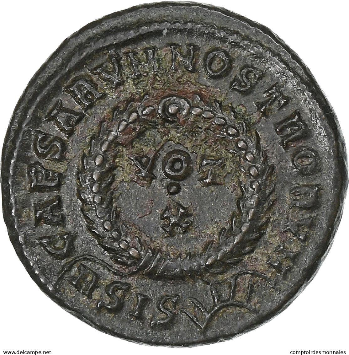 Crispus, Follis, 321-324, Siscia, Bronze, SUP, RIC:181 - The Christian Empire (307 AD To 363 AD)