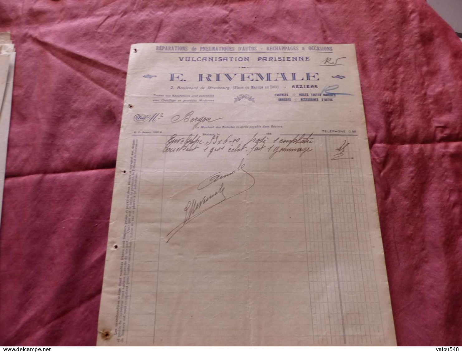 F-560 , DOCUMENT , Comice Agricole De L'Arrondissement De Béziers , Concours Du Carburant National , 1922 - Agricultura