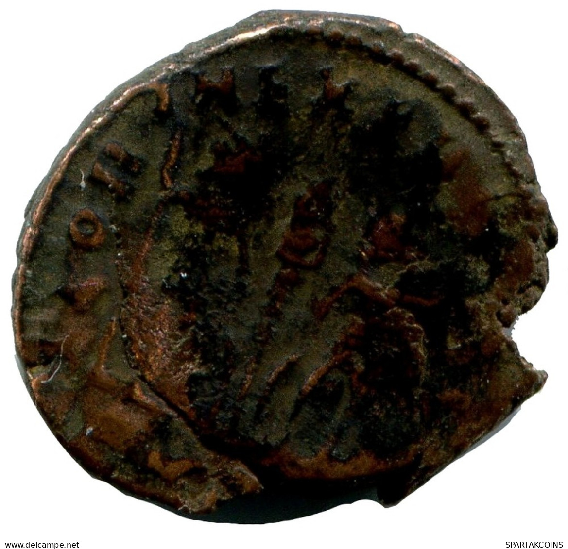 CONSTANTIUS II MINT UNCERTAIN FROM THE ROYAL ONTARIO MUSEUM #ANC10088.14.D.A - The Christian Empire (307 AD To 363 AD)