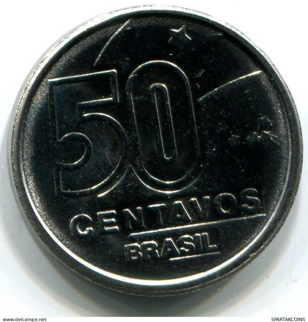 50 CENTAVOS 1989 BBASILIEN BRAZIL Münze UNC #W11379.D.A - Brazilië