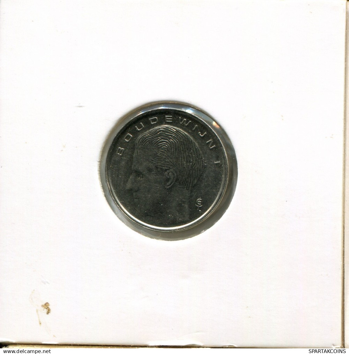 1 FRANC 1990 DUTCH Text BÉLGICA BELGIUM Moneda #AR421.E.A - 1 Franc