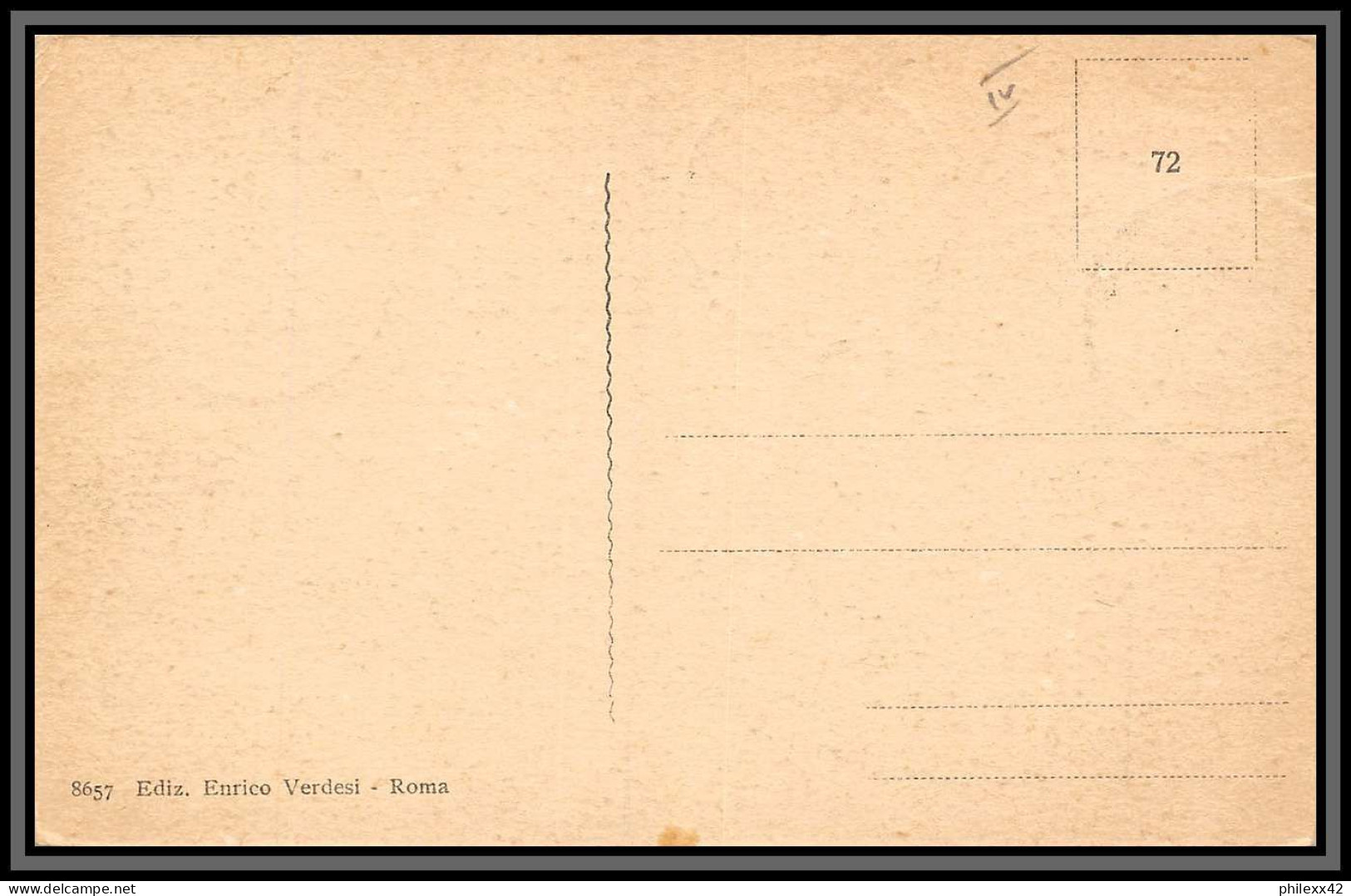 57011 N°47/47 Basilique San Pietro église Church Vatican Vaticane Vaticano 14/9/1933 Carte Maximum édition Verdesi - Briefe U. Dokumente