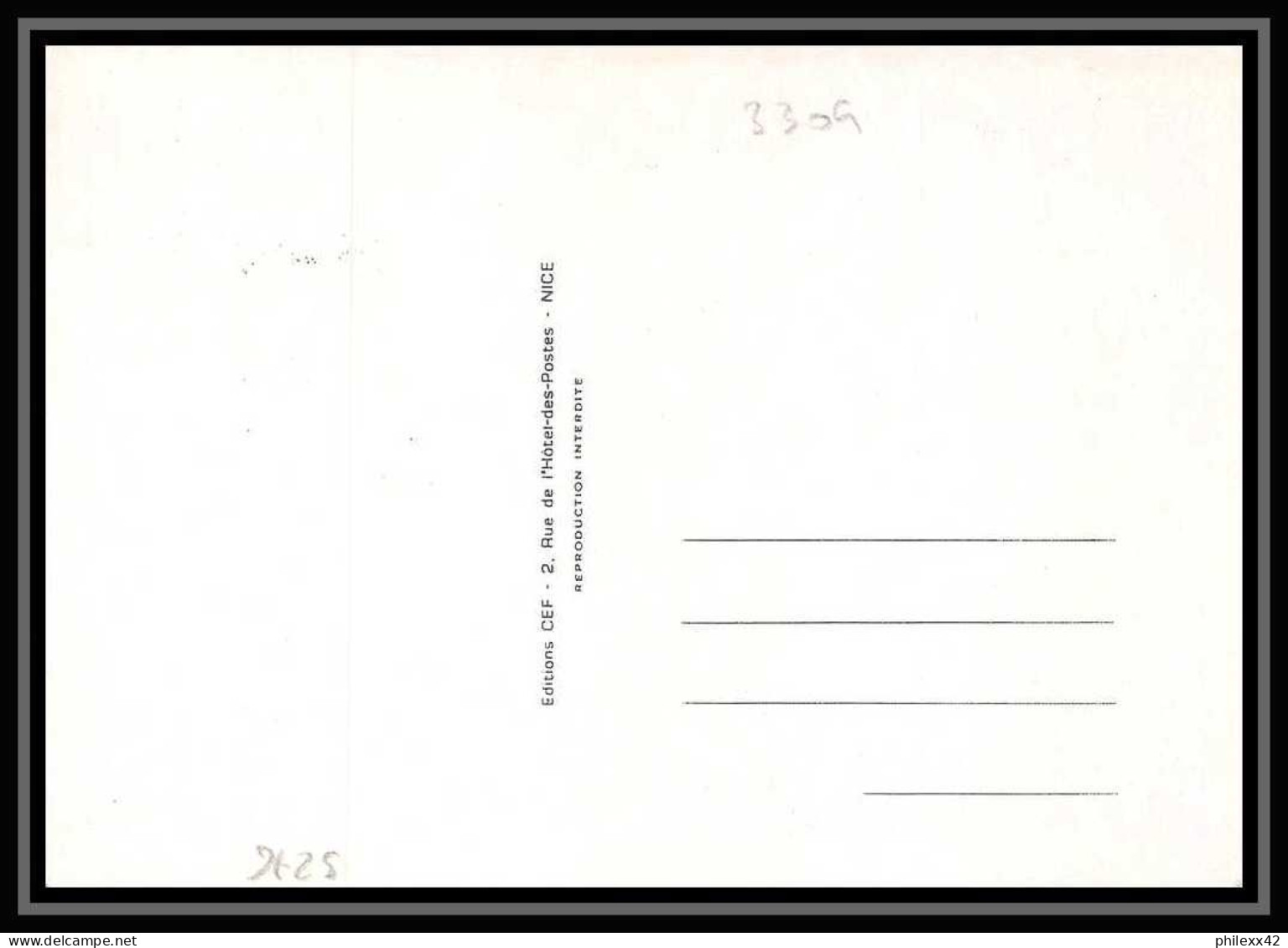 4106/ Carte maximum (card) France N°2355/2360 Personnages célèbres 1985 edition cef fdc 1985