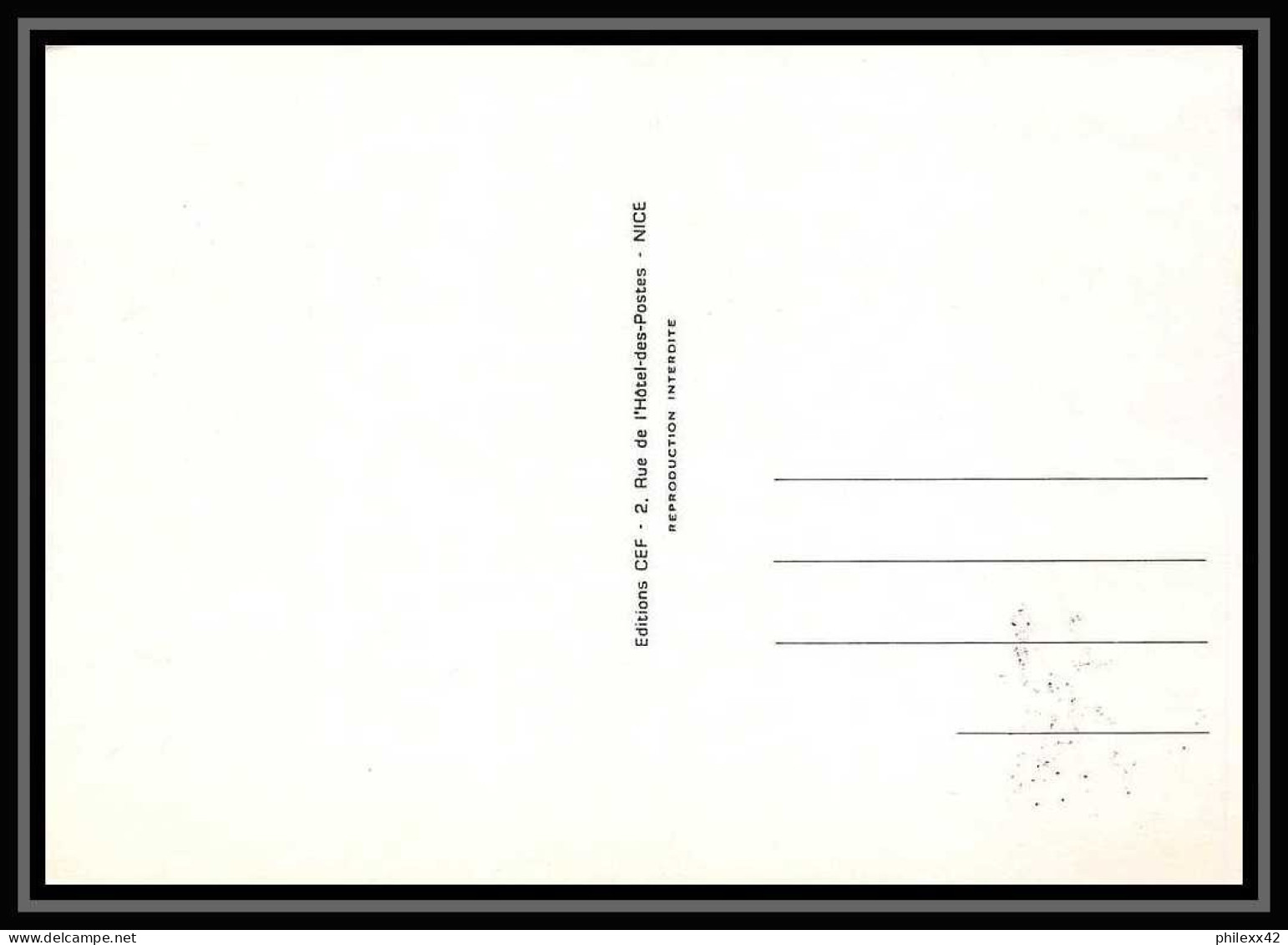 3868/ Carte Maximum (card) France N°2148 Louis Armand Train Sncf TGV Edition Cef 1981  - 1980-1989